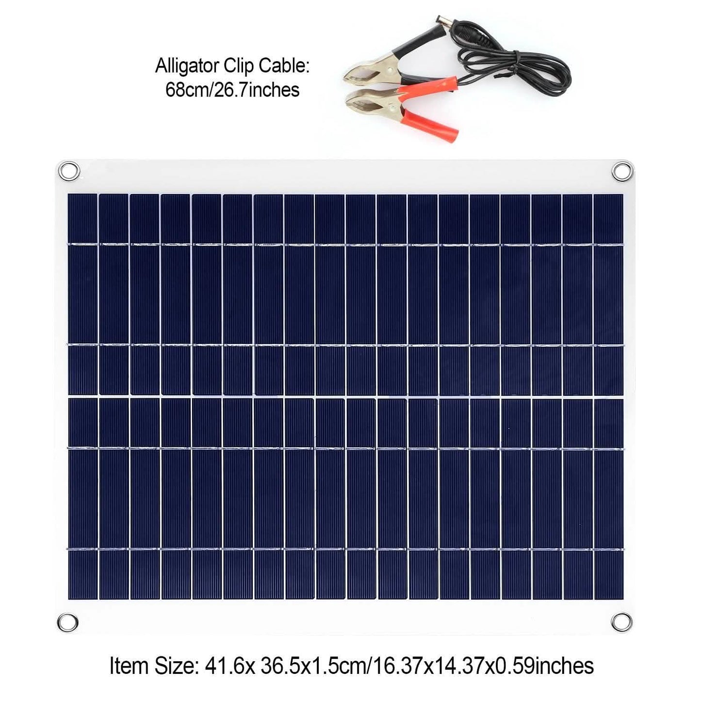 Solarpanel für den Außenbereich 12V 25W Autobatterieladegerät