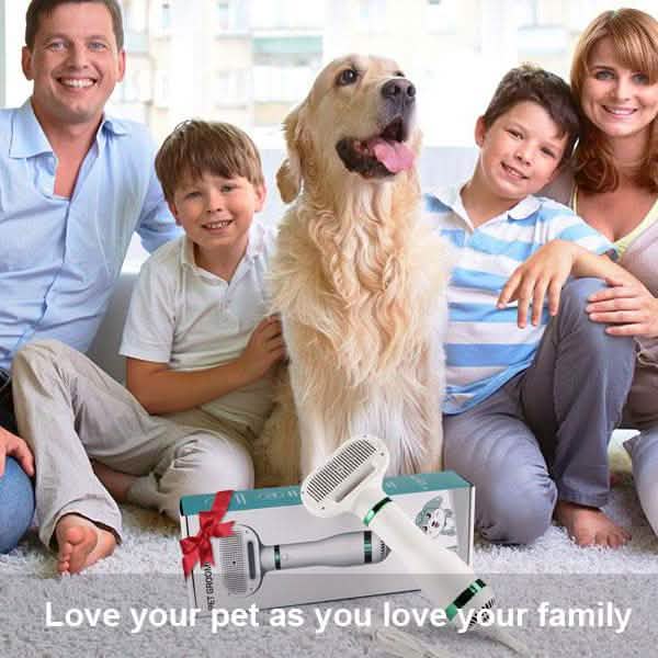 Ownpets 2-in-1 Haustierfön, tragbar