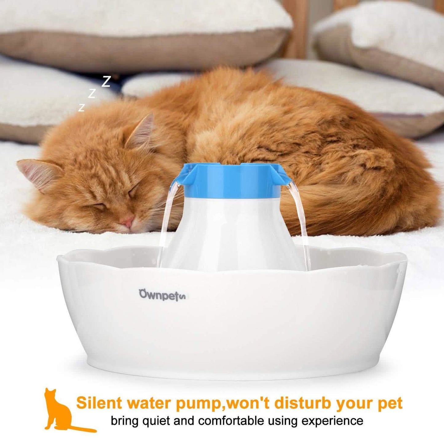 Ownpets Bürstenreinigungs- und Wasserpumpenset für Haustiere