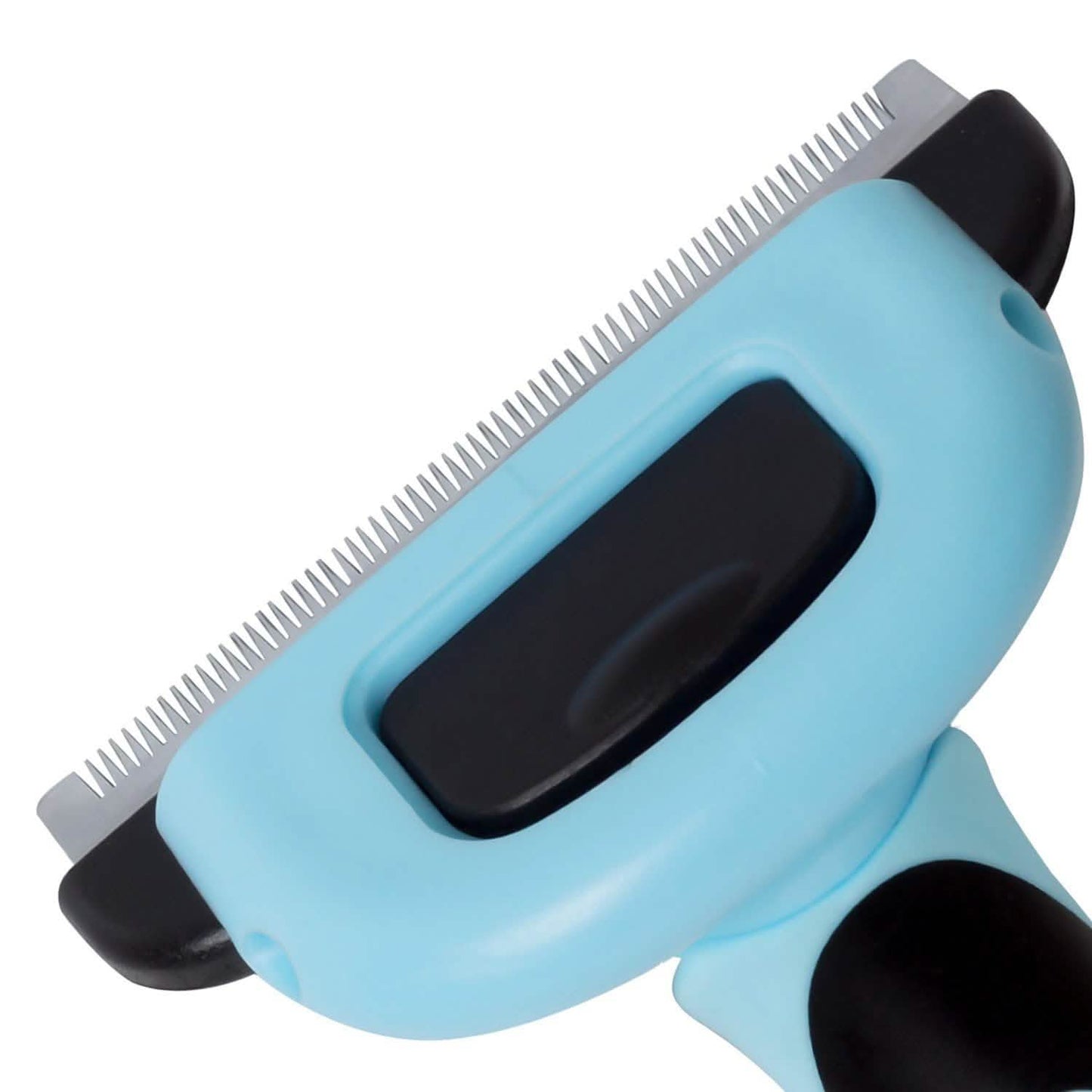 OxGord Blaue Kombi-Haustierbürste