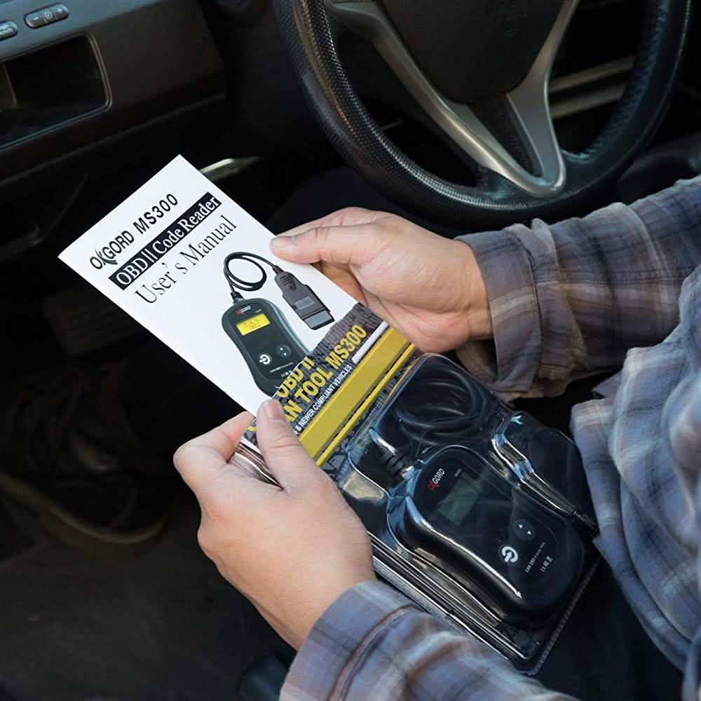 OxGord CAN OBDII MS300 Diagnosegerät für Motorkontrollleuchte und Diagnose