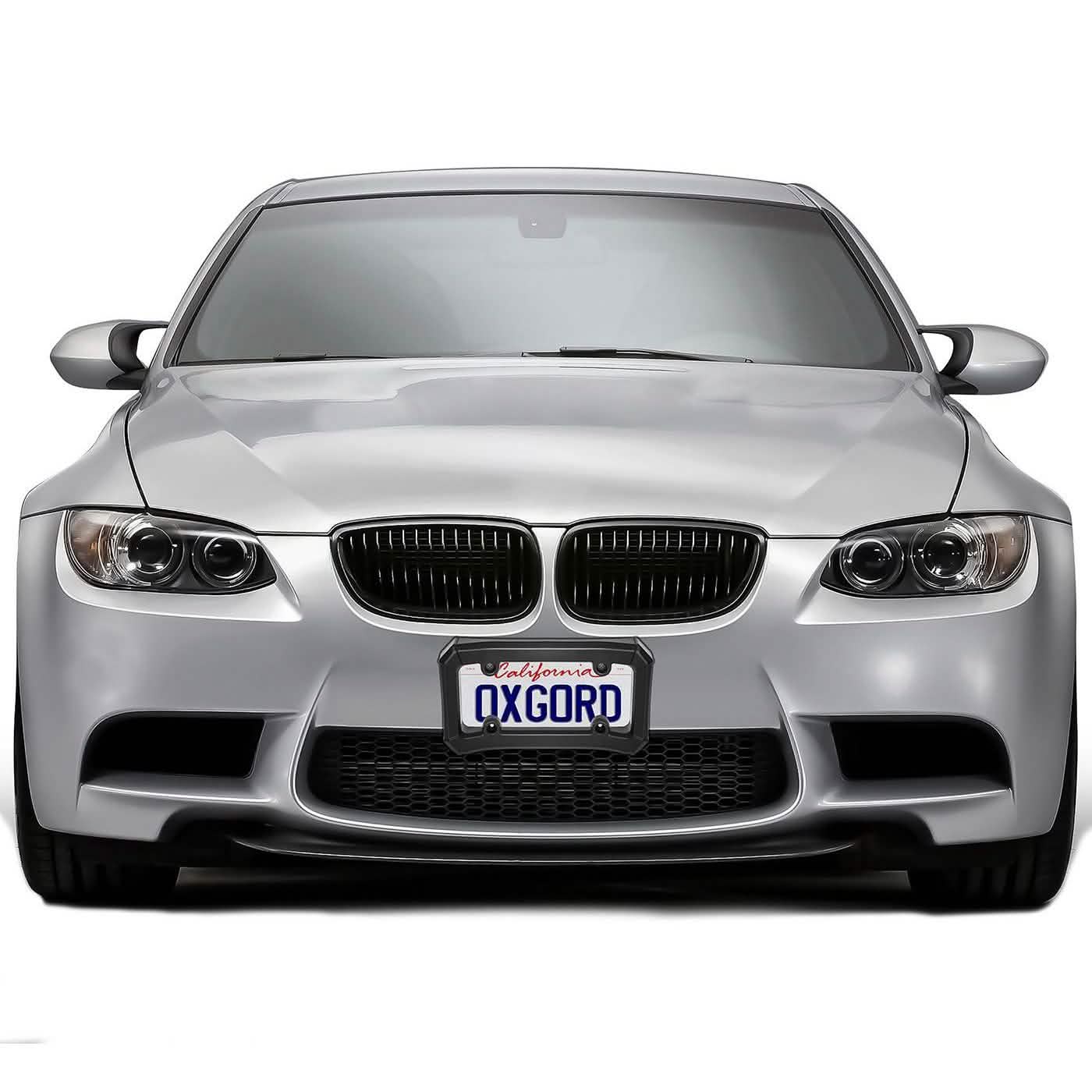 OxGord Front Car Bumper Guard Protector – Umfassender, robuster Schutz – Nummernschildhalterung