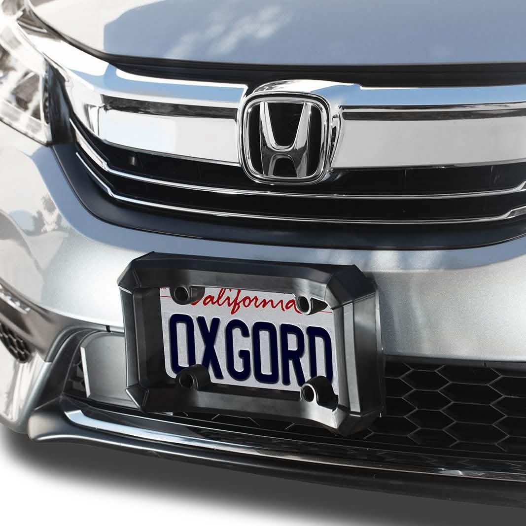 OxGord Front Car Bumper Guard Protector – Umfassender, robuster Schutz – Nummernschildhalterung