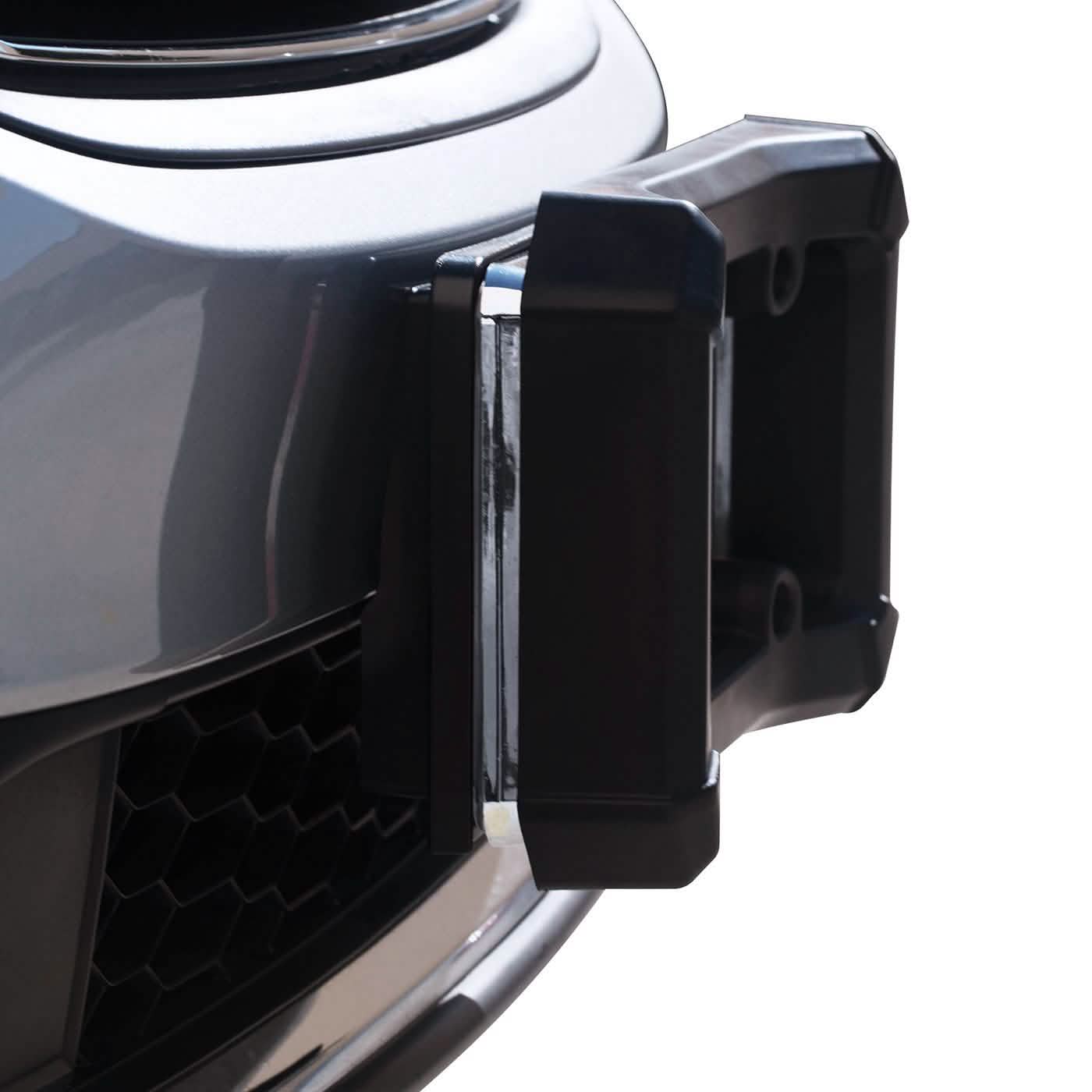 OxGord Front Car Bumper Guard Protector – Umfassender, robuster Schutz – Nummernschildhalterung