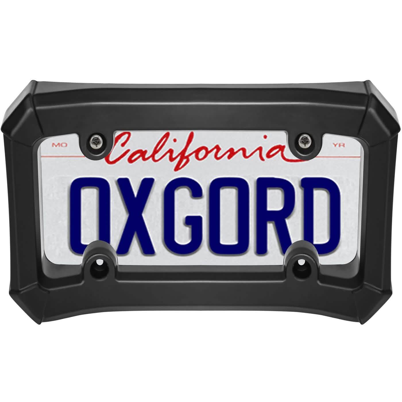 OxGord Front Car Bumper Guard Protector – Umfassender, robuster Schutz – Nummernschildhalterung