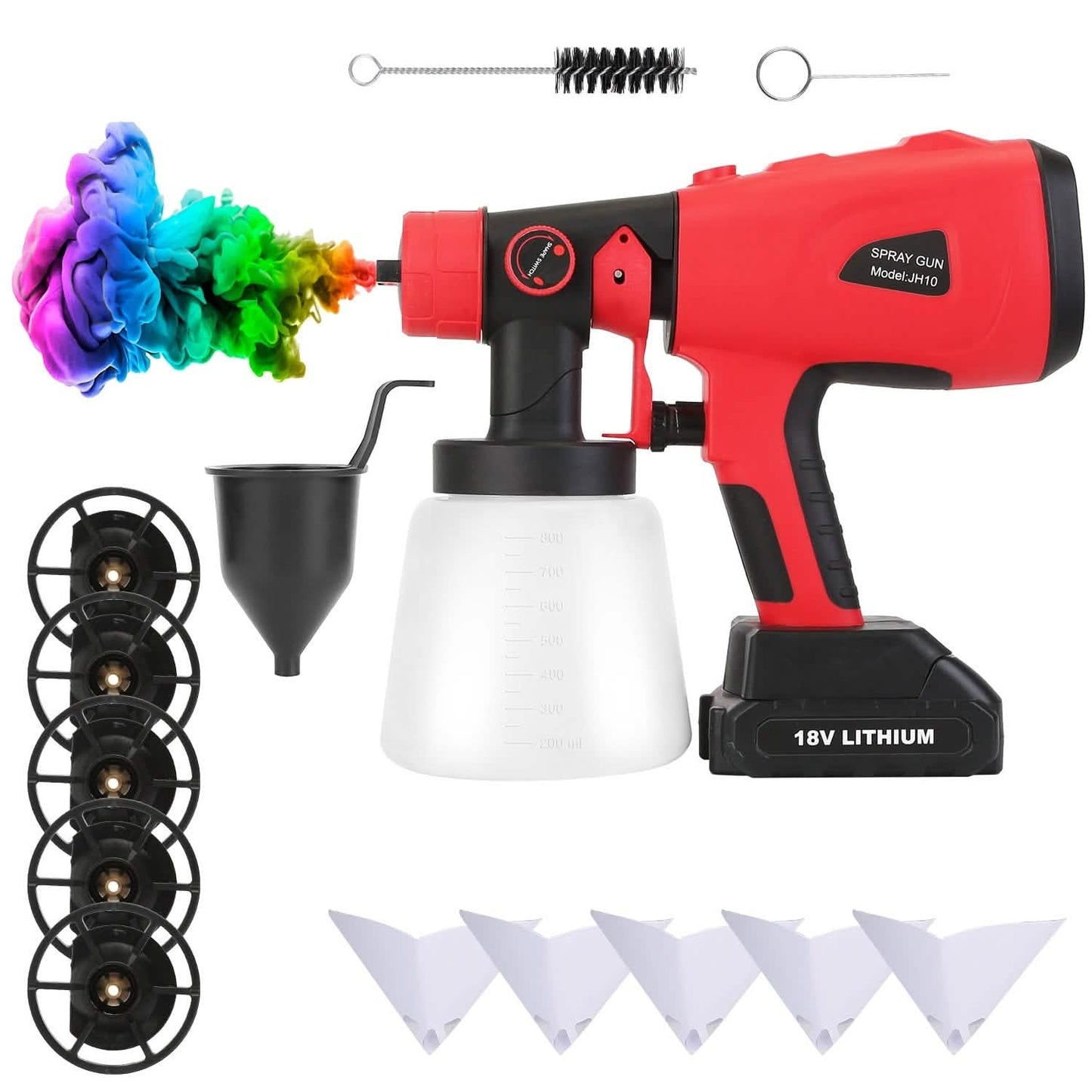 Farbsprühgerät HVLP Handheld Painter mit 3 Sprühmustern