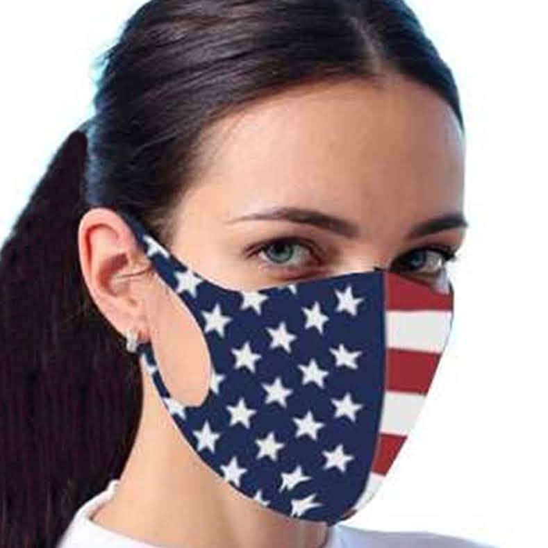 Patriotische Gesichtsmaske