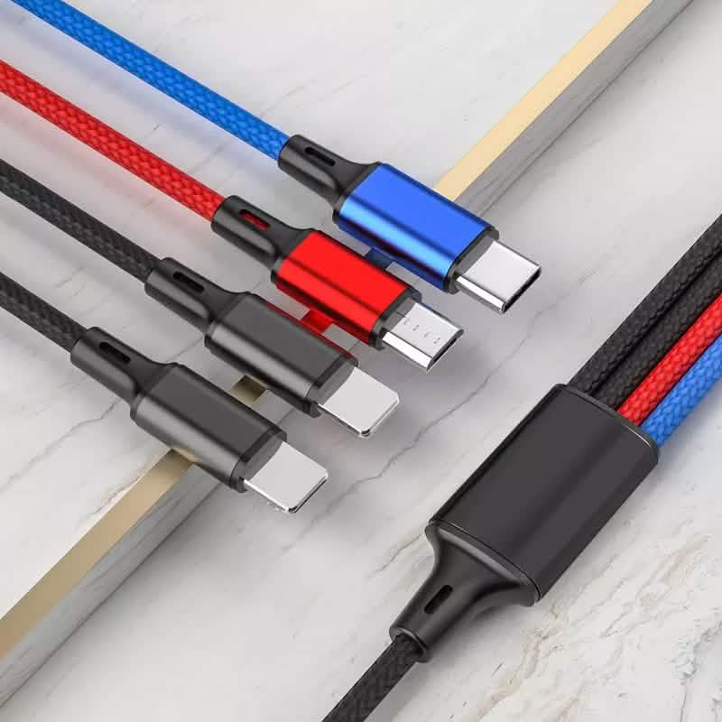 PBG 4-in-1 Kabel 3A Nylon geflochten