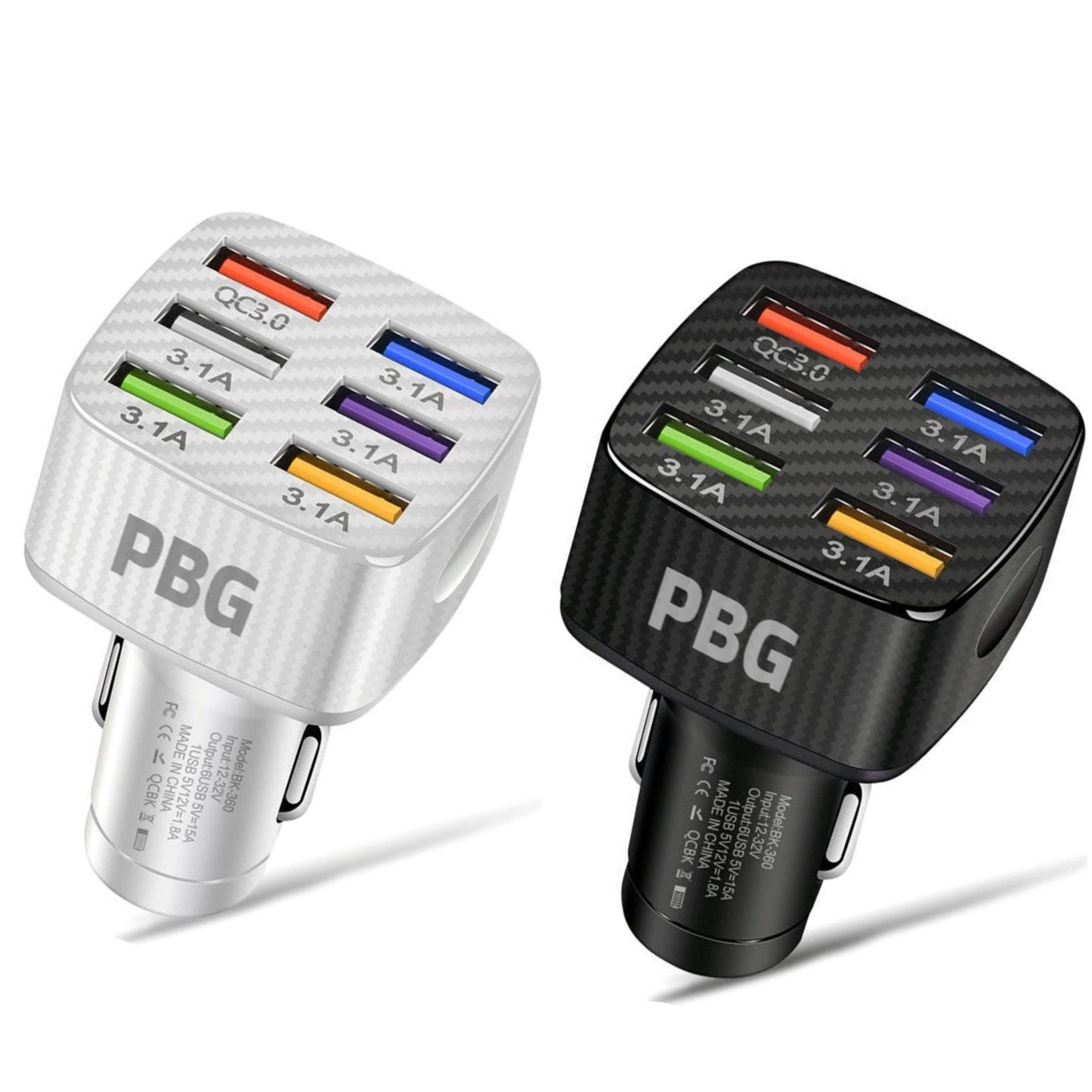 PBG LED 6-Port Auto-Ladegerät
