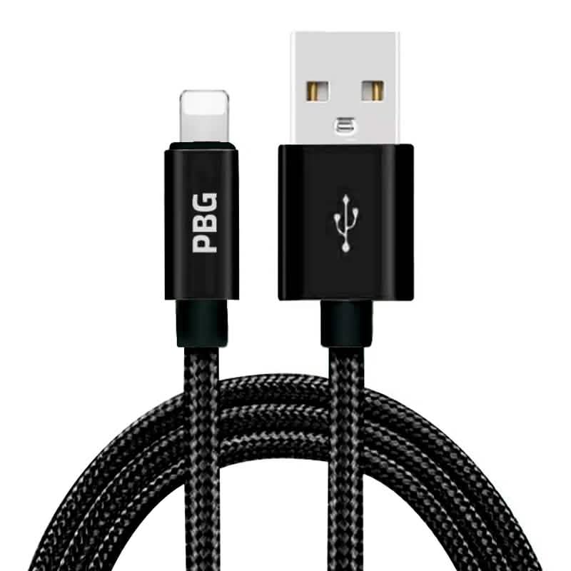 PBG XL 10Fuß Nylon geflochtenes Lightning Kabel