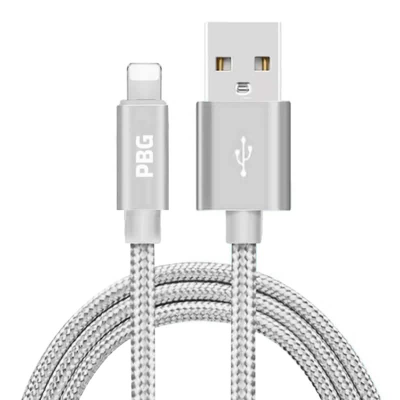 PBG XL 10Fuß Nylon geflochtenes Lightning Kabel