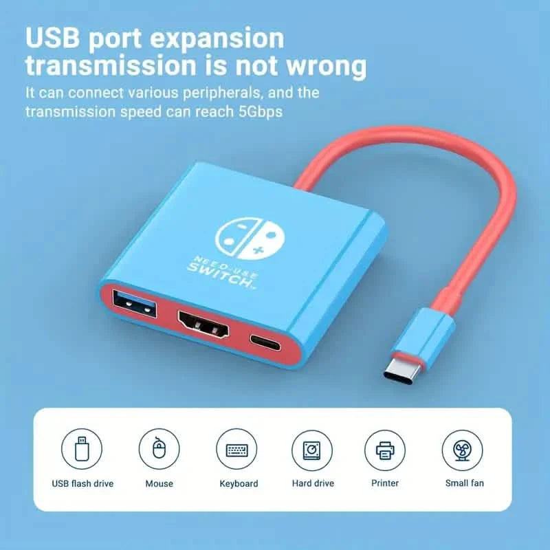 PD100W Docking Station für Nintendo Switch