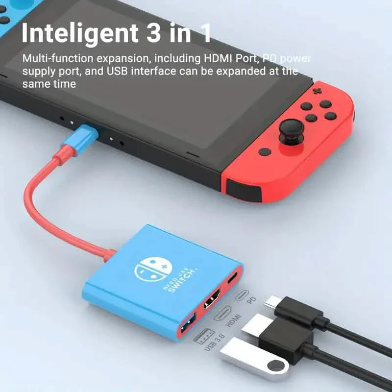 PD100W Docking Station für Nintendo Switch