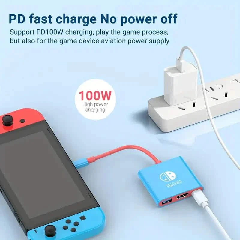 PD100W Docking Station für Nintendo Switch