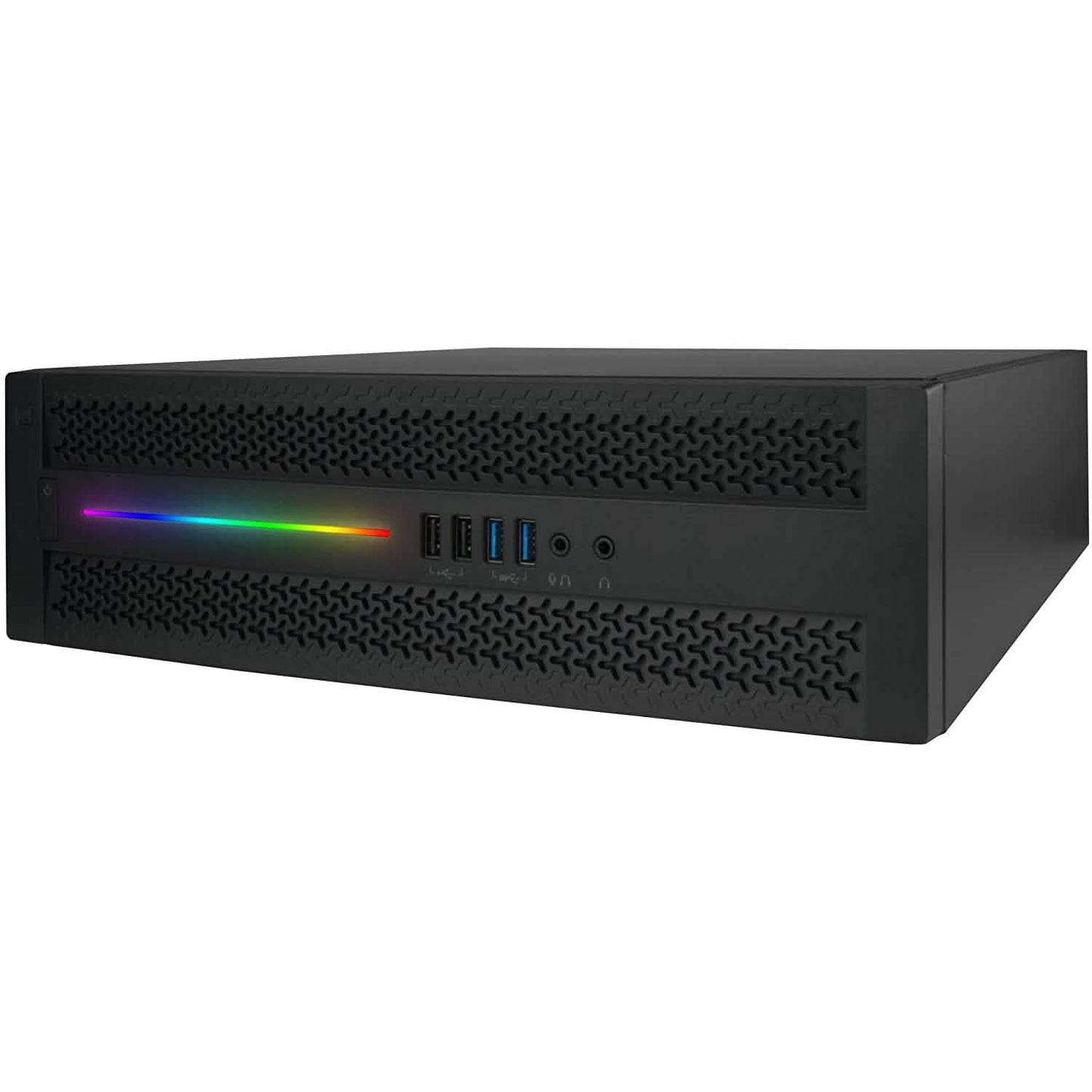 Periphio Iris Gaming-PC-Desktop-Computer mit RGB-Beleuchtung (erneuert)