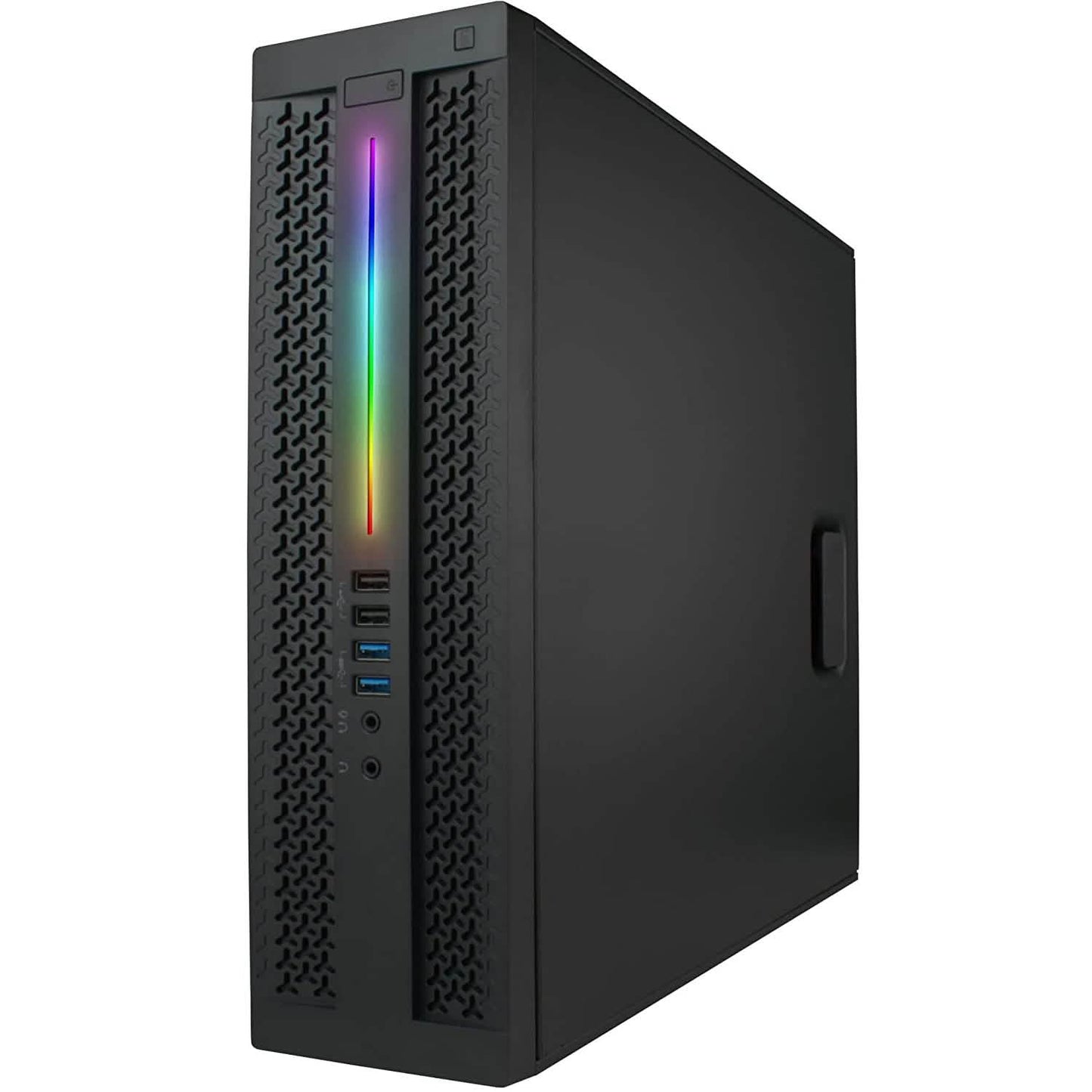 Periphio Iris Gaming-PC-Desktop-Computer mit RGB-Beleuchtung (erneuert)