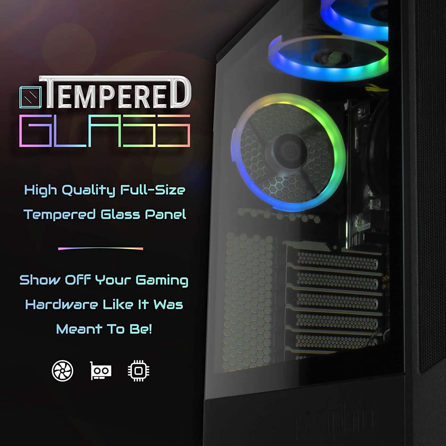 Periphio Reaper Gaming PC Computer 16GB DDR4 RAM 240GB SSD + 1TB HDD (Generalüberholt)