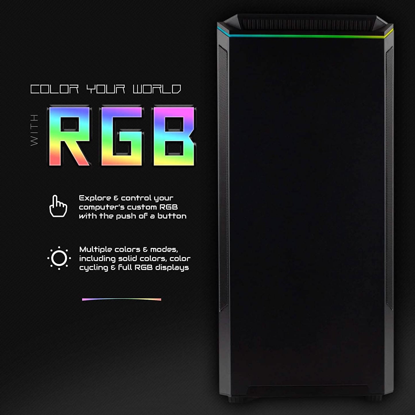 Periphio Reaper Gaming-PC Computer 16GB RAM 500GB SSD (Generalüberholt)