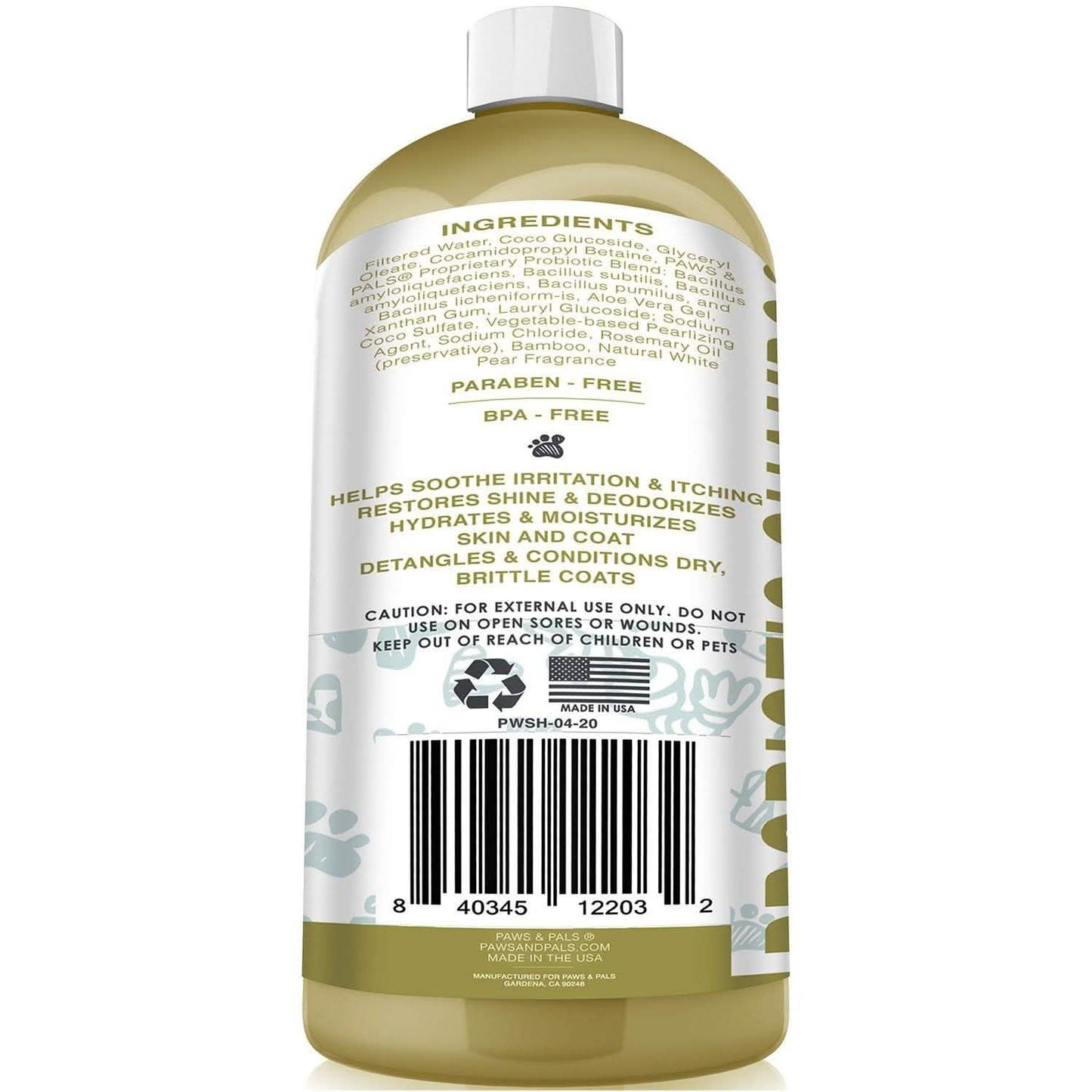 Probiotisches Shampoo für Haustiere