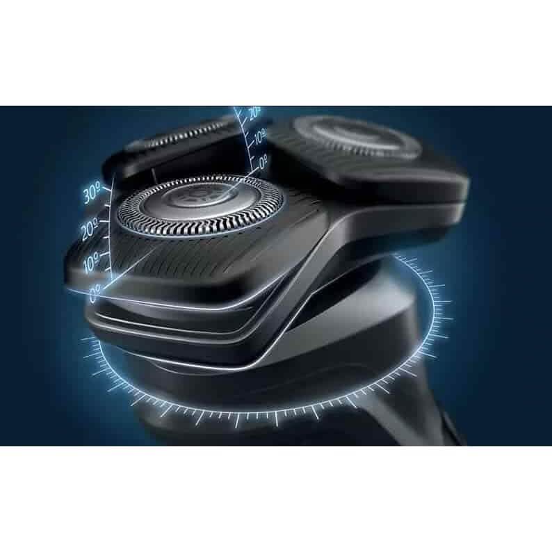 Philips Wet & Dry Shaver Series 5000 mit SkinIQ-Technologie + Scherköpfe, Lade- und Reinigungsstation (Generalüberholt)
