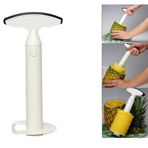 Praktischer Ananas-Entkerner und -Schneider