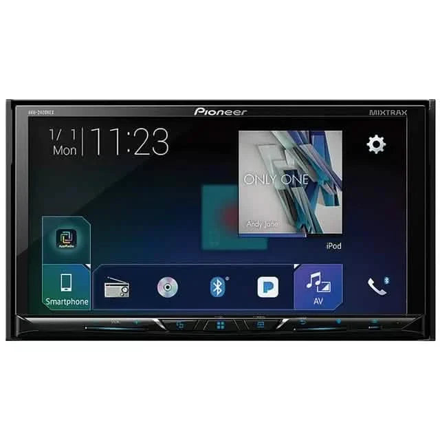 Pioneer AVH-2400NEX 7" 2-DIN NEX DVD-Receiver mit motorisiertem Display, Bluetooth, Apple CarPlay, Android Auto & SiriusXM Ready (Generalüberholt)