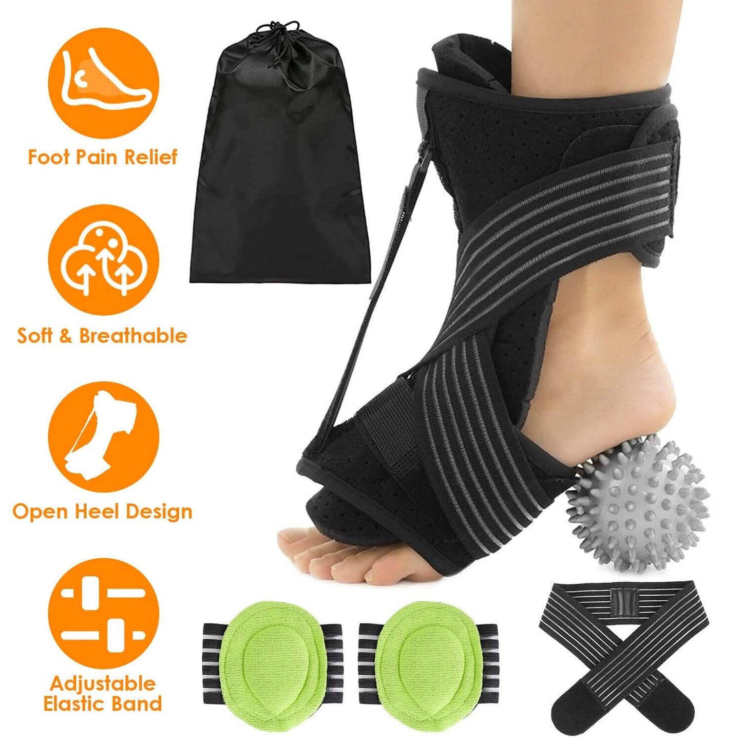 Plantarfasziitis Nachtschiene Verstellbare Fußorthese