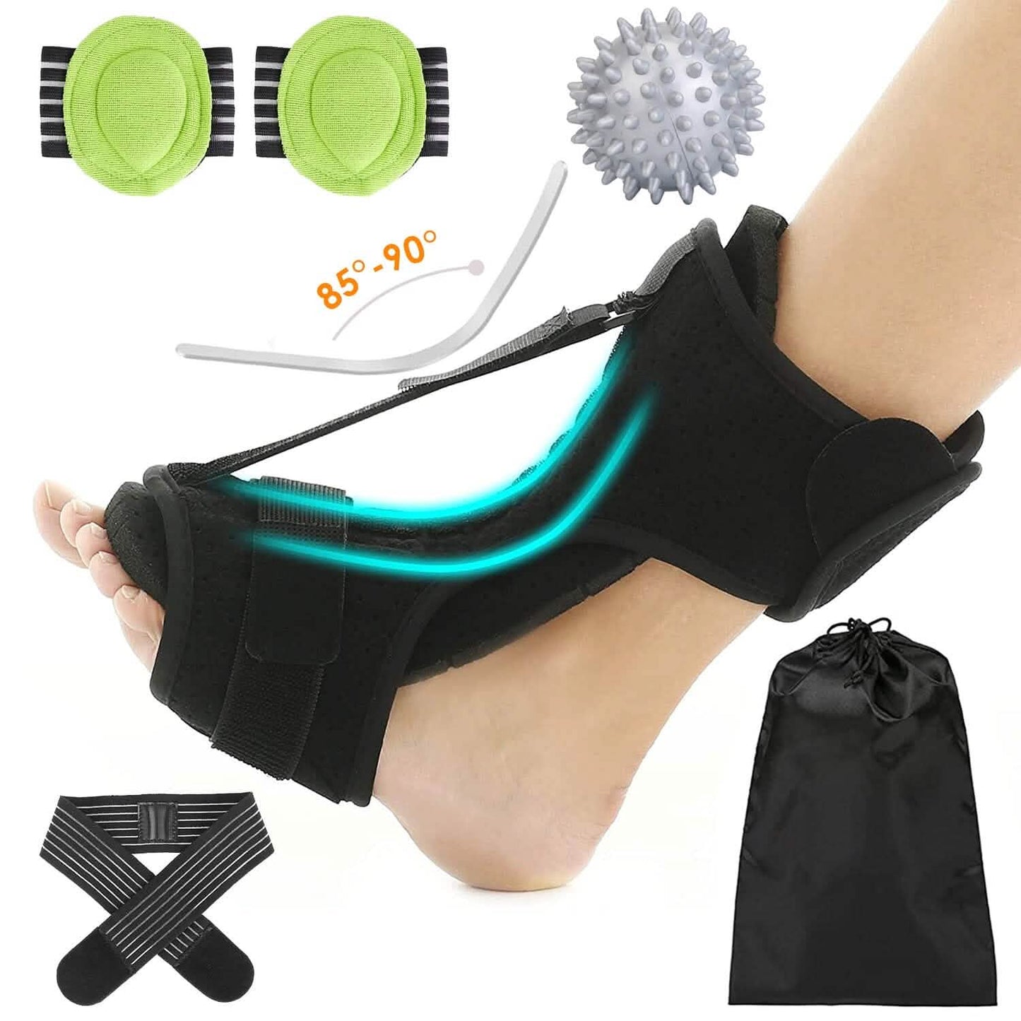 Plantarfasziitis Nachtschiene Verstellbare Fußorthese