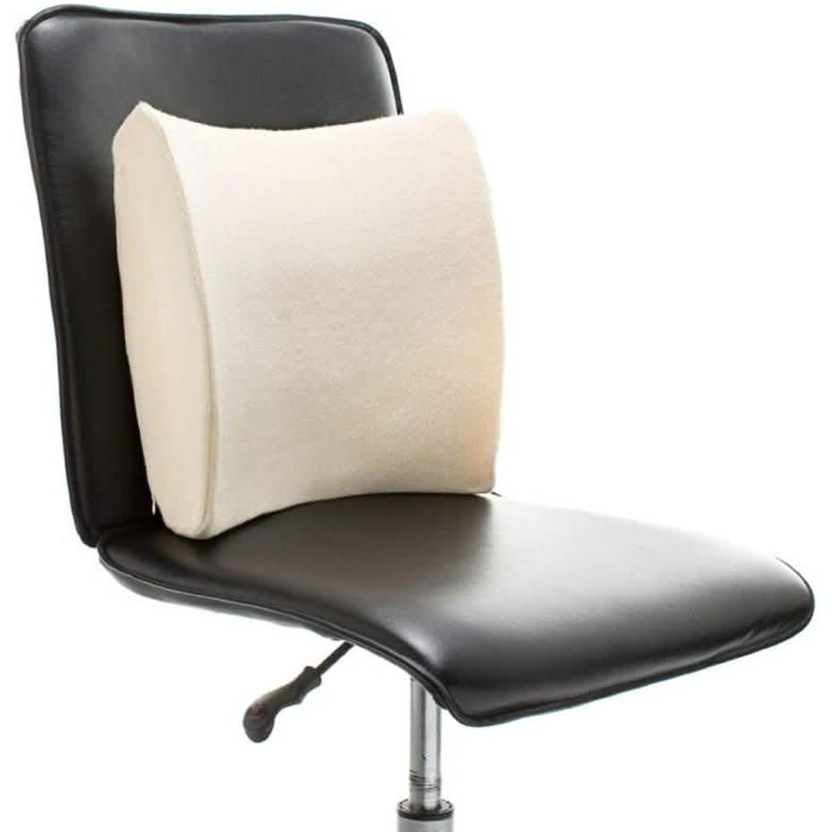 Pleasure Pedic Therapy Lendenwirbel-Memory-Schaumkissen mit Veloursbezug