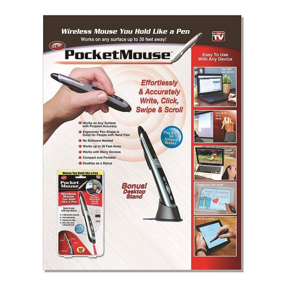 Kabellose optische Digitalstift-Maus & Stylus im Taschenformat