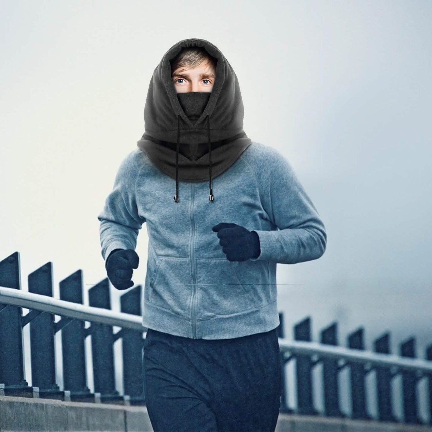 Polarfleece Sturmhaube Winter Thermo Balaclava Mütze