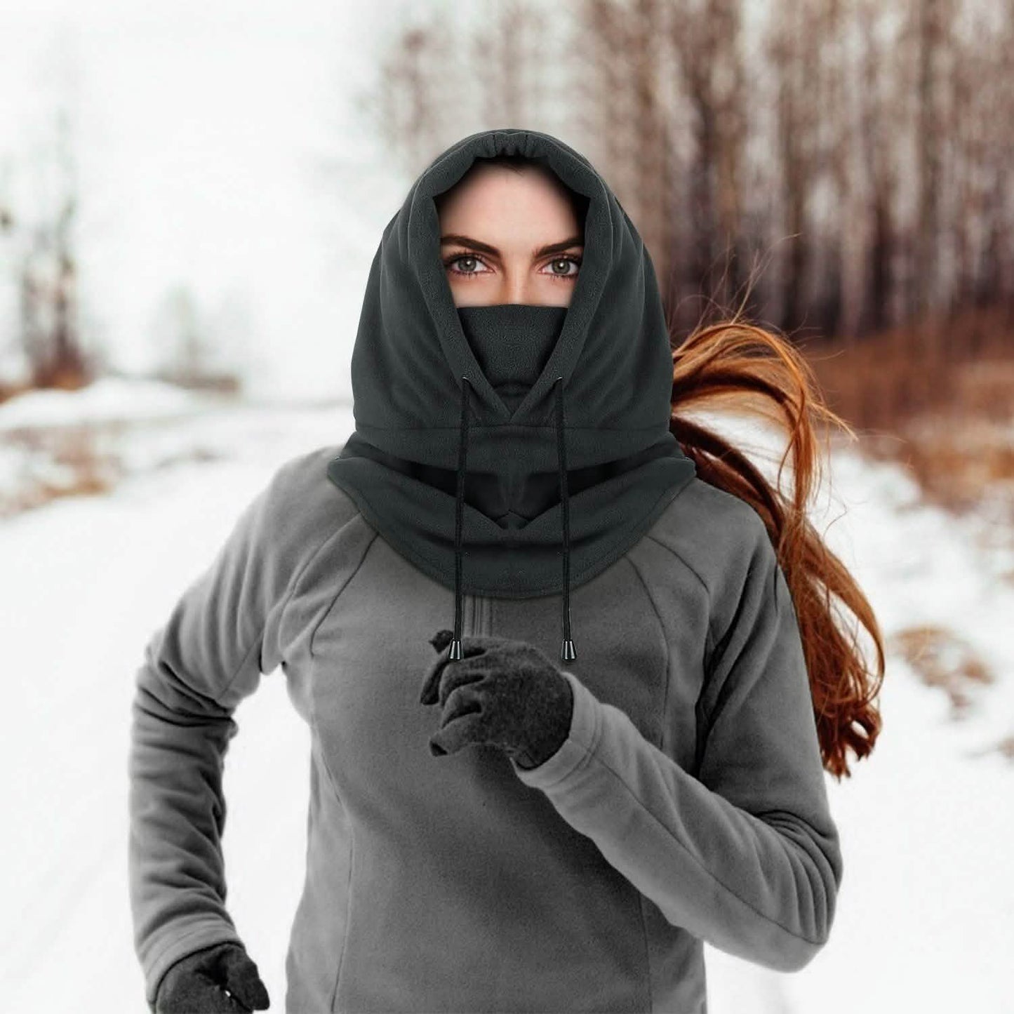 Polarfleece Sturmhaube Winter Thermo Balaclava Mütze