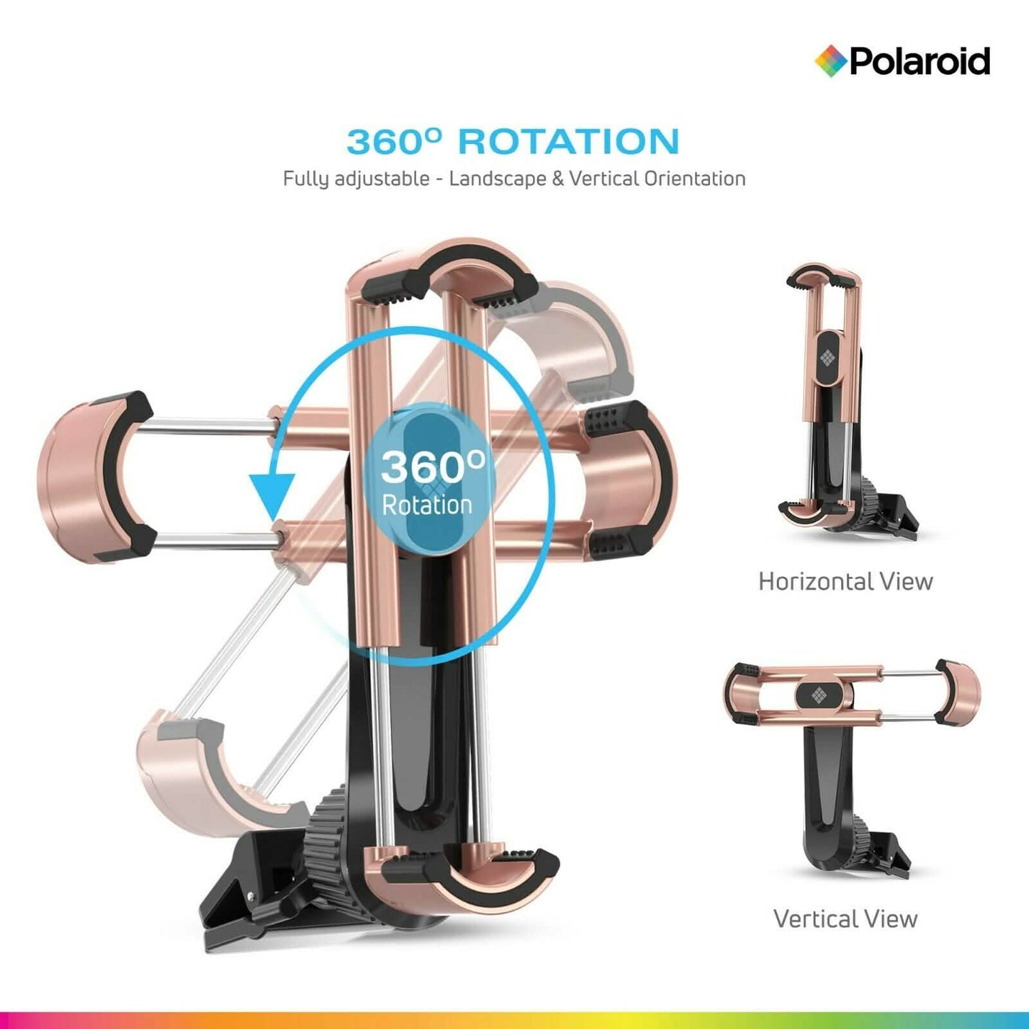 Polaroid Handyhalterung Auto-Halterung - Lüftungsschlitz-Clip für Mobilgeräte