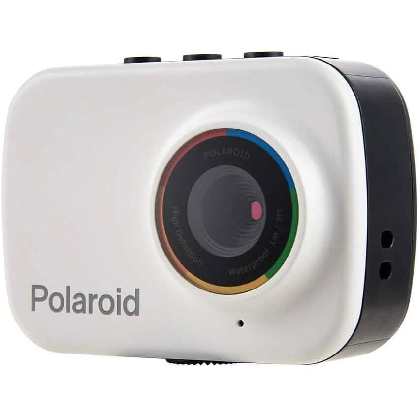 Polaroid Sport Action Camcorder 720p 12.1mp, wasserdichte Videokamera mit eingebautem Akku und Montagezubehör, (erneuert)