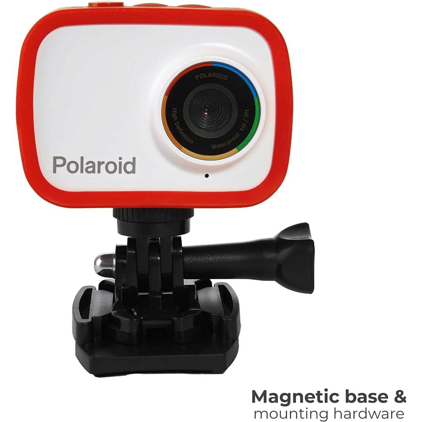 Polaroid Sport Action Camcorder 720p 12.1mp, wasserdichte Videokamera mit eingebautem Akku und Montagezubehör, (erneuert)
