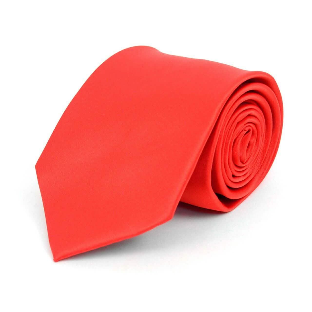 Polyester Krawatte aus Satin