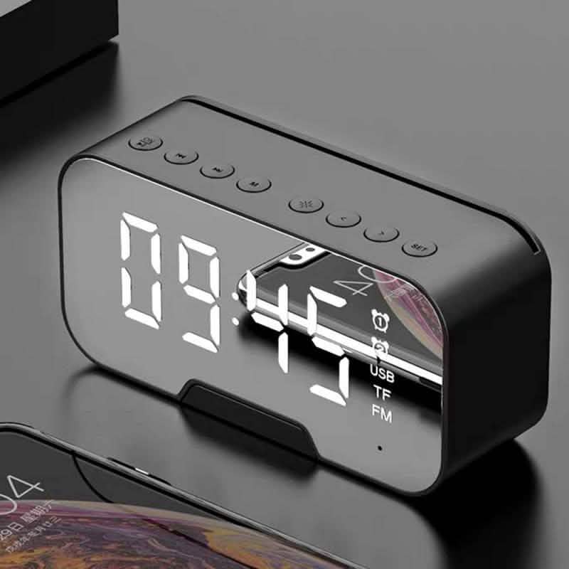 Tragbarer Bluetooth-Lautsprecher Spiegelwecker