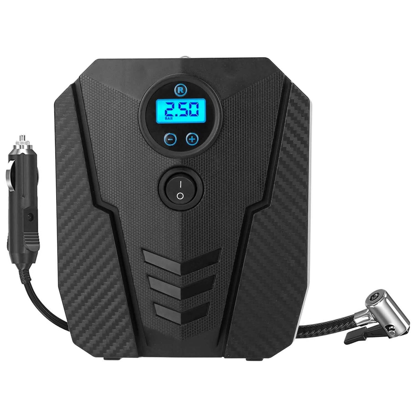 Tragbarer Autoreifenfüller DC 12V Digitale Auto-Luftpumpe Kompressor