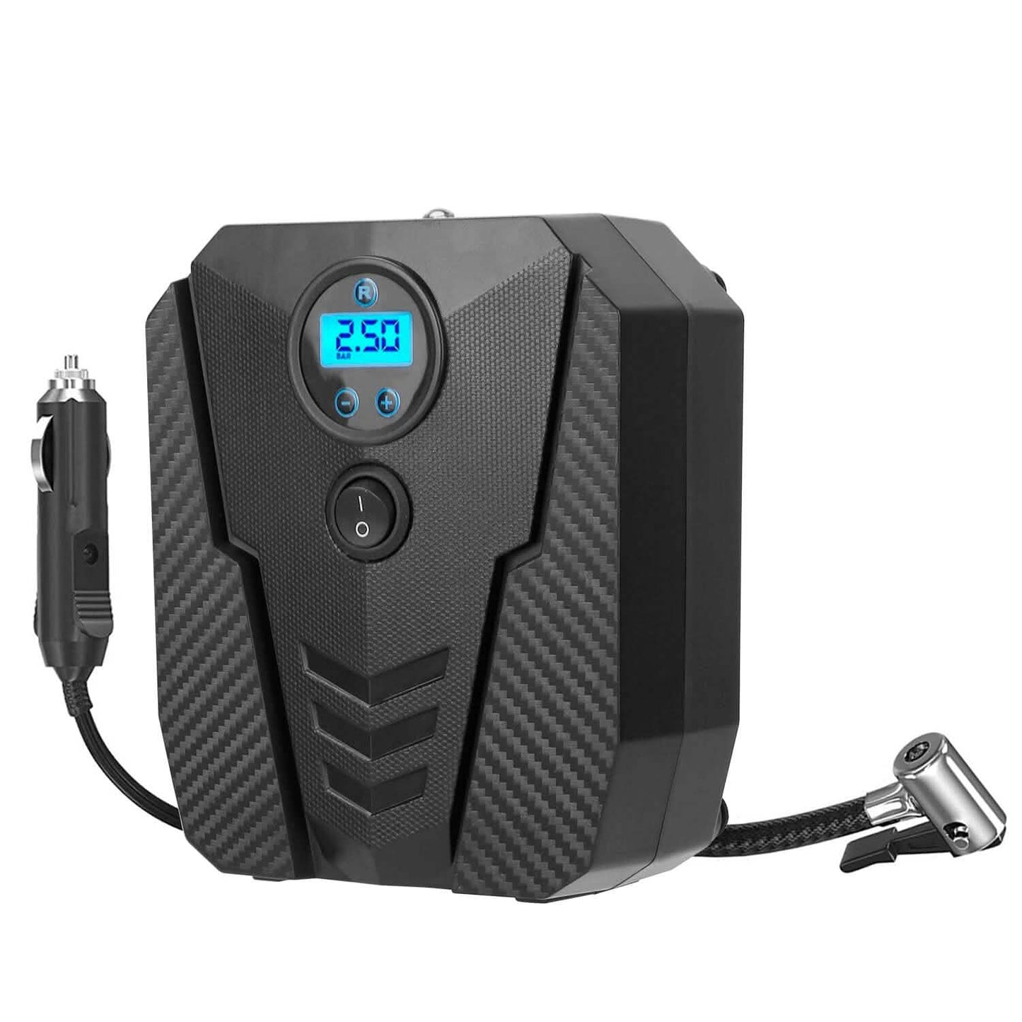 Tragbarer Autoreifenfüller DC 12V Digitale Auto-Luftpumpe Kompressor