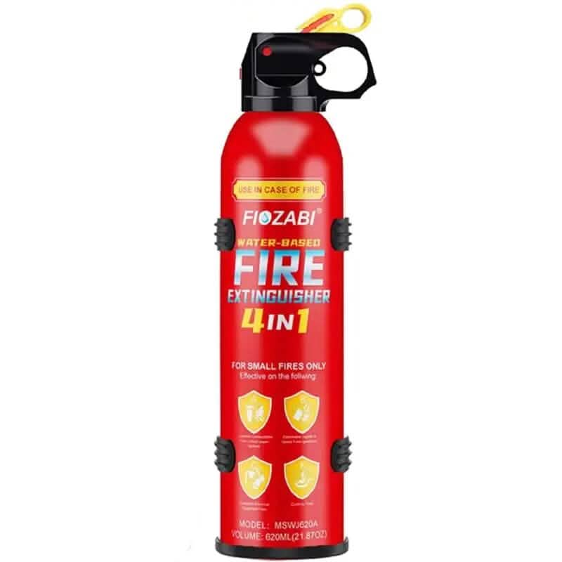 Tragbarer Feuerlöschspray 4-in-1 mit Halterung