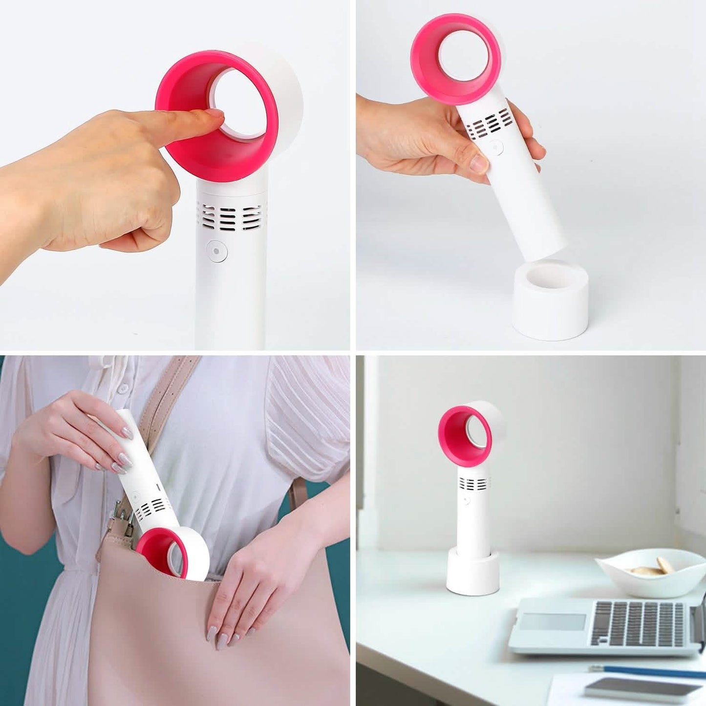 Tragbarer Handheld-Ventilator ohne Rotorblätter