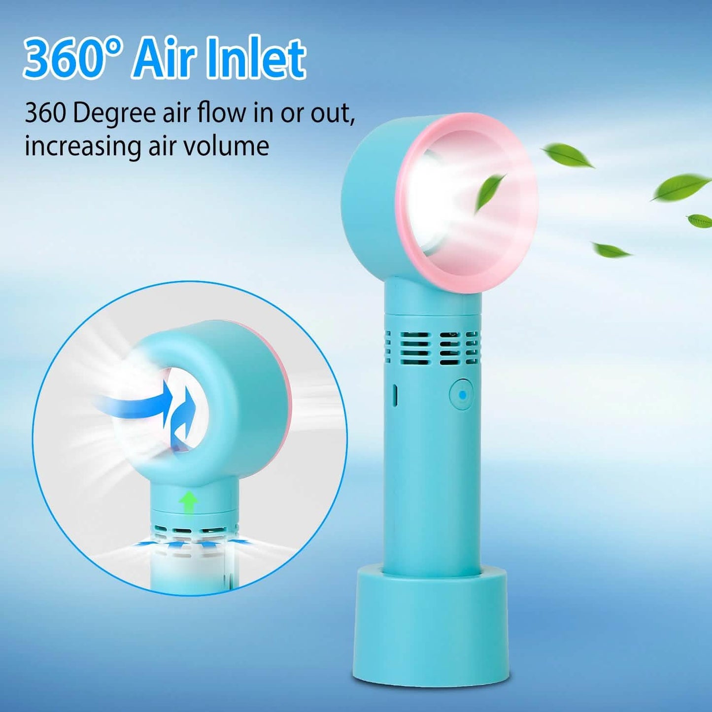 Tragbarer Handheld-Ventilator ohne Rotorblätter