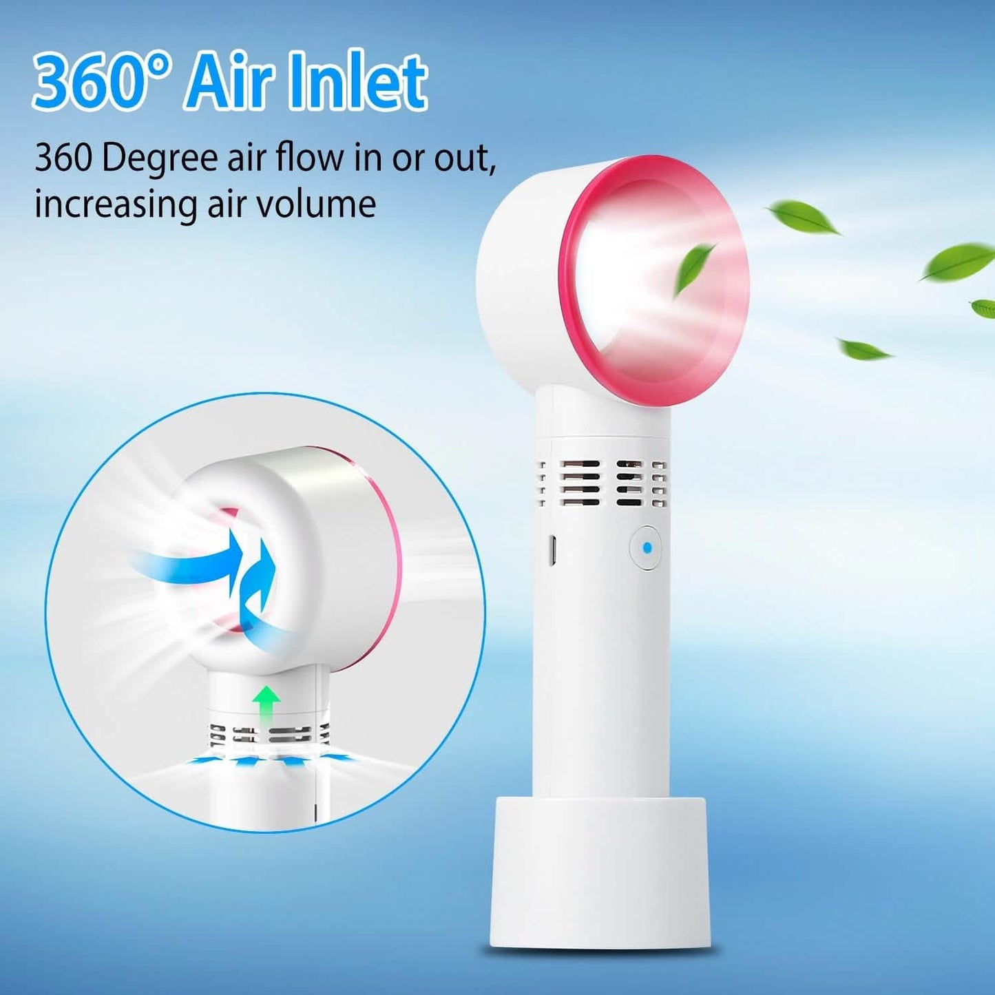 Tragbarer Handheld-Ventilator ohne Rotorblätter