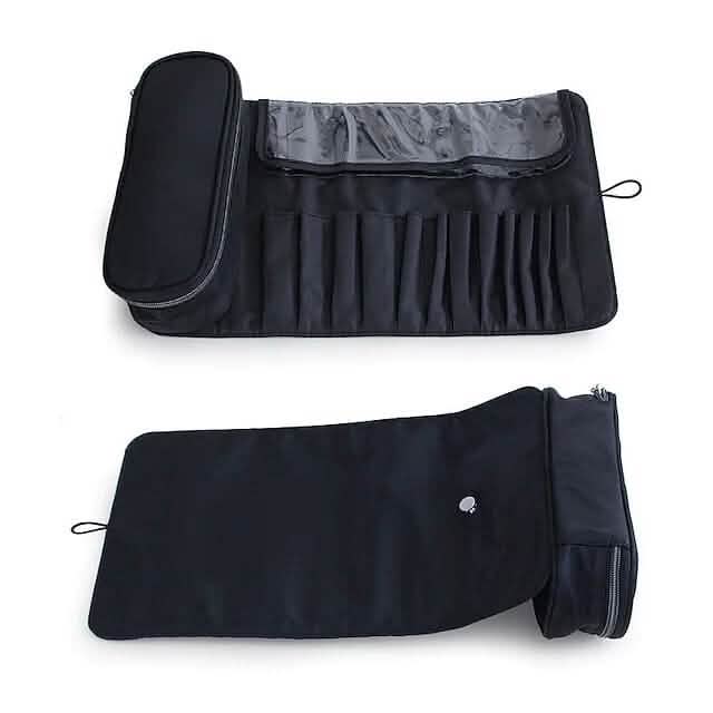 Tragbarer Make-up-Pinsel-Organizer Make-up-Pinsel-Tasche