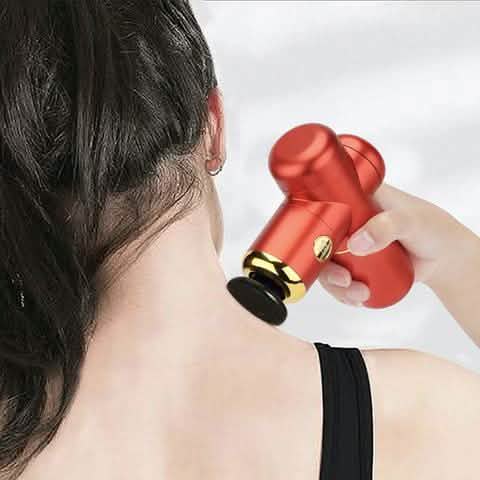 Tragbares Mini-Massagegerät, Perkussion Tiefengewebe