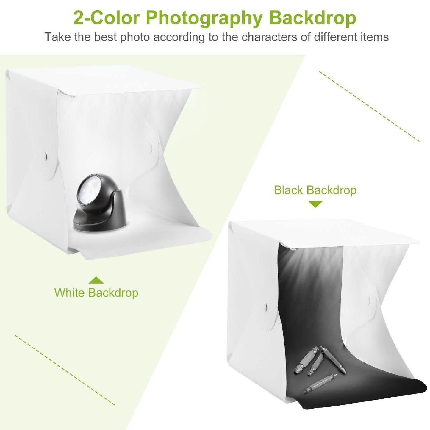 Tragbare Foto-Studio-Lichtbox