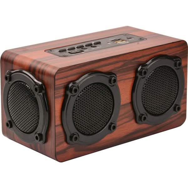 Tragbarer Retro-Holz-Wireless-Bluetooth-4.2-Lautsprecher
