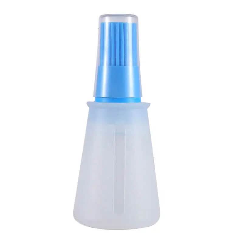 Tragbare Silikonölflasche mit Pinsel