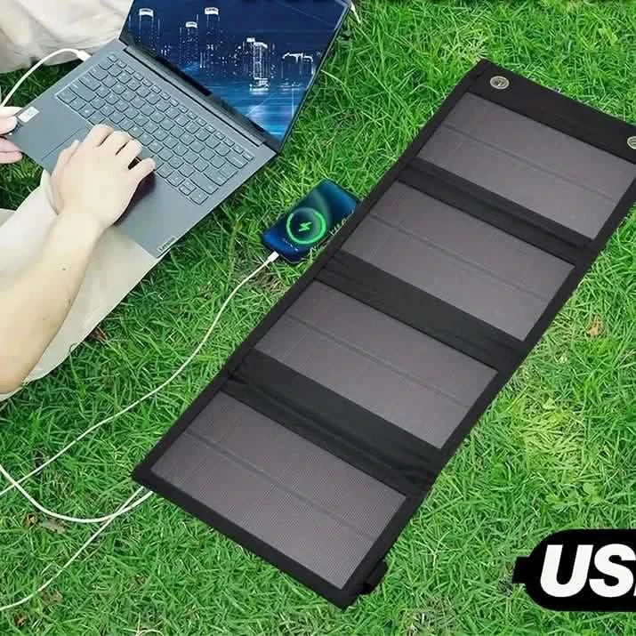 Tragbare faltbare USB-Solarpaneele