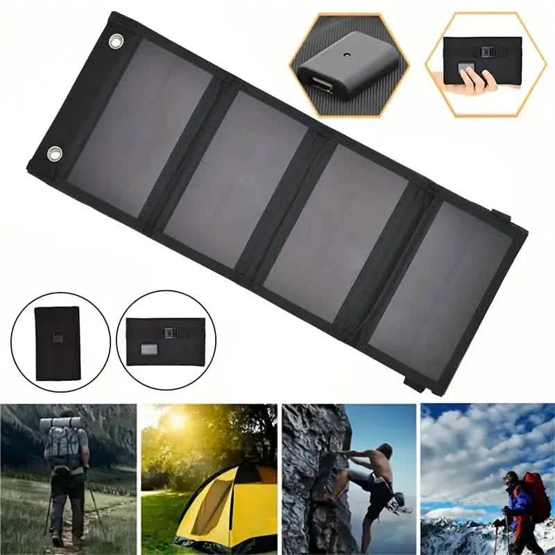 Tragbare faltbare USB-Solarpaneele